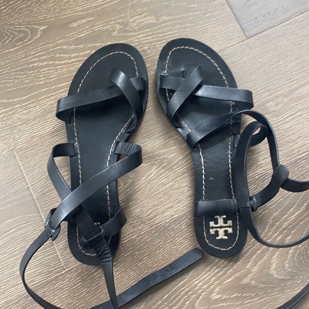 Tory Burch wrap sandals size 8